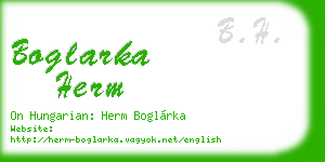 boglarka herm business card